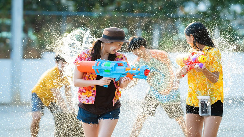 جشن آب تایلند پاتایا