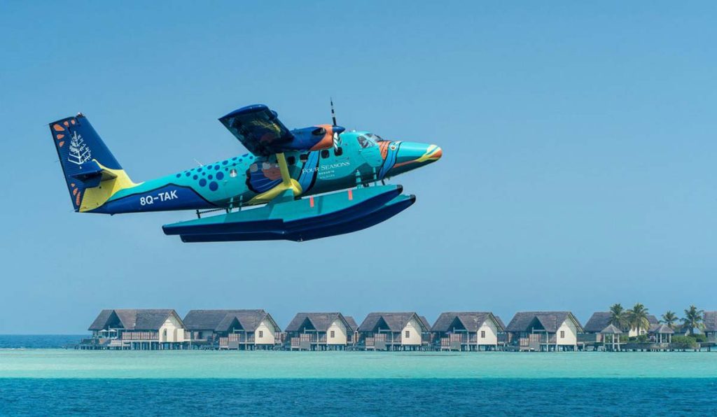 تجربه حمل‌ونقل عمومی با هواپیمای دریایی در مالدیو