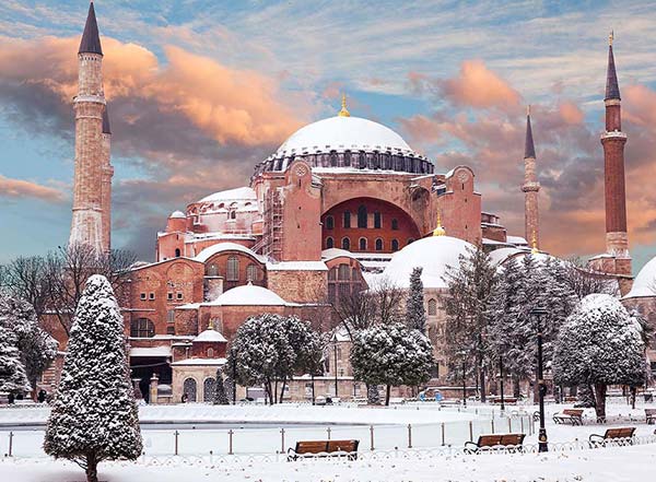 آب و هوای زمستان در استانبول