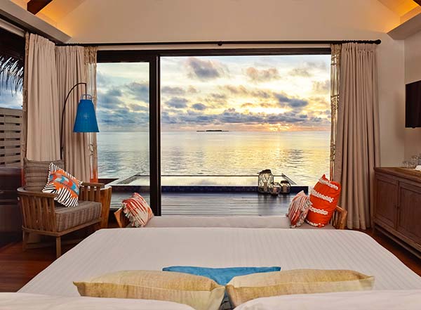 تاق‌ های هتل گرند پارک در مالدیو