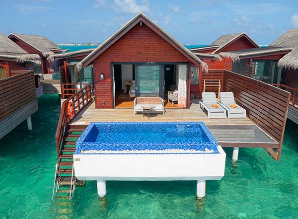 امکانات اتاق های هتل گرند پارک در مالدیو