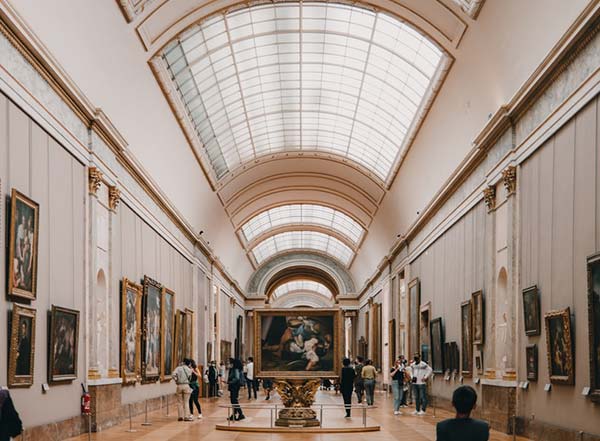 ابلوهای نقاشی موزه لوور پاریس