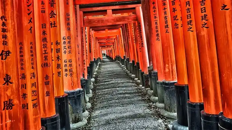 بازدید از معبد فوشیمی‌یناری کیوتو جاهای دیدنی ژاپن