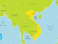 نقشه کشور ویتنام ، معرفی ویتنام شمالی، جنوبی و مرکزی