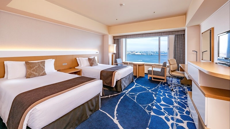 اتاق‌های هتل اینترکنتینانتال یوکوهاما گرند