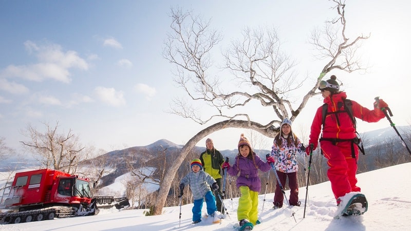 پیست‌های اسکی هتل یخی ژاپن