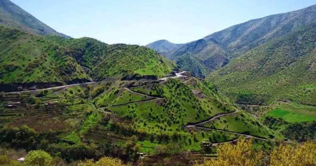 راه دسترسی به روستای هجیج