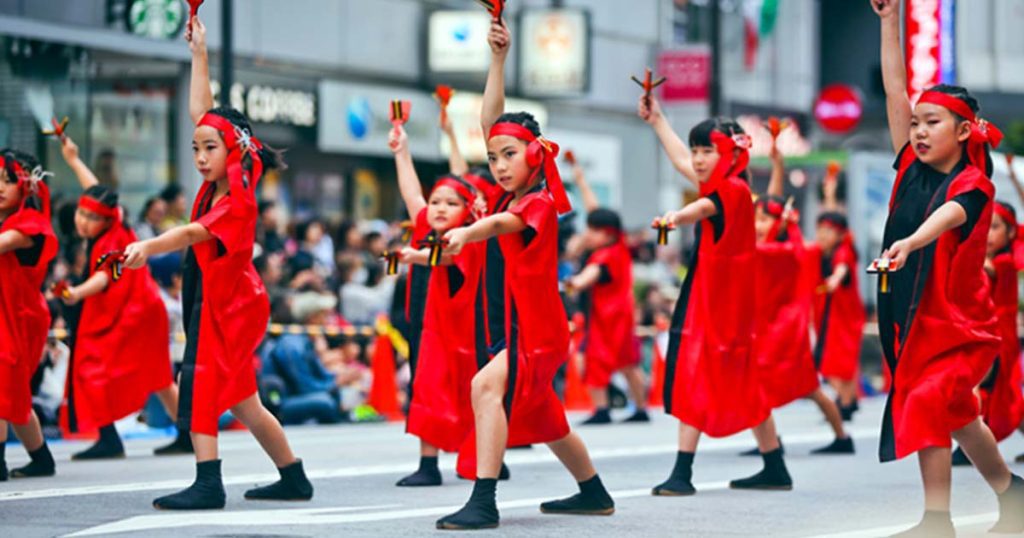 یوساکوی ماتسوری در سراسر ژاپن برگزار می‌شود