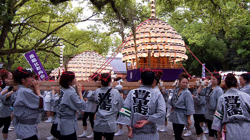 رویدادهایی که در طول روز جشنواره آتسوتا ژاپن برگزار می‌شود