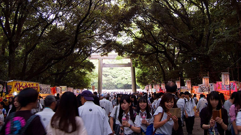 آتسوتا ماتسوری از مهمترین جشنواره‌های ژاپن به شمار می‌رود