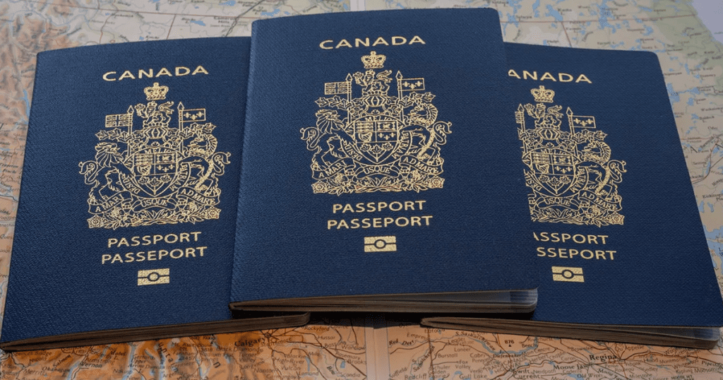 پاسپورت های کانادایی 