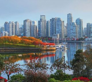 7- شهر ونکوور (Vancouver) در استان بریتیش کلمبیا