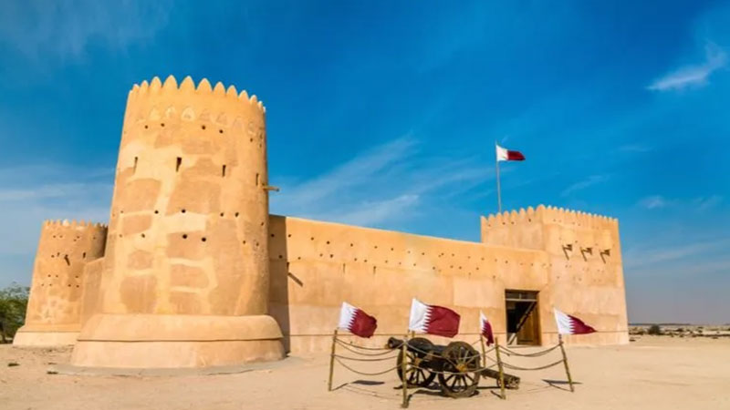 10- قلعه الزباره؛ قلعه‌ای که قدمت آن به قرن هفدهم تا هجدهم بازمی‌گردد