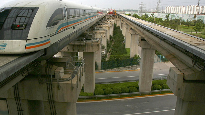 قطار Shanghai Maglev: با سرعت 460 کیلومتر در ساعت