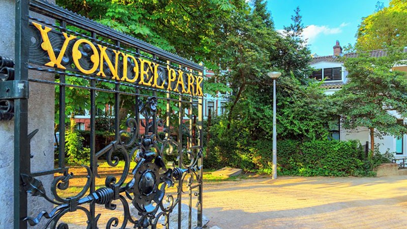 پارک Vondelpark آمستردام