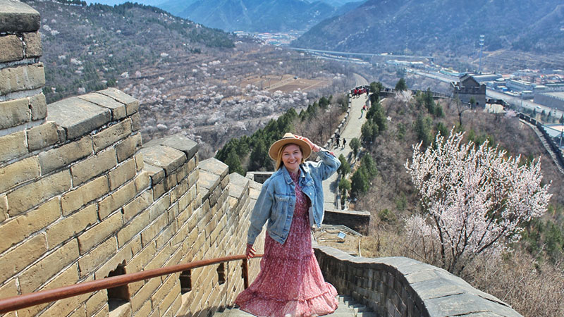 بازدید از دیوار چین در نزدیکی پکن