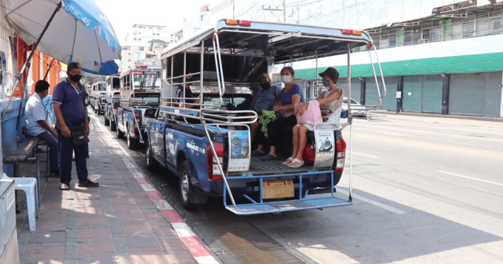 تاکسی های وانتی تایلند