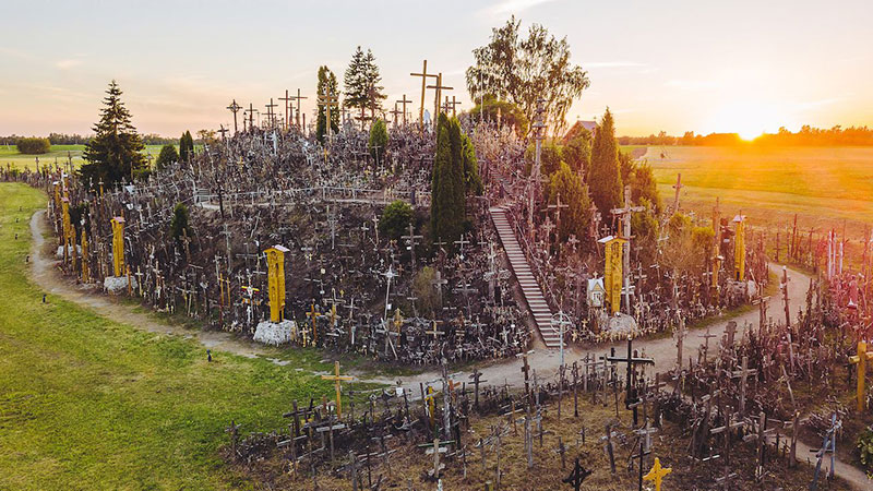 تپه صلیب، لیتوانی (Hill of Crosses, Lithuania)