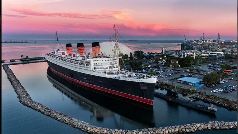 ملکه مری در لانگ بیچ، کالیفرنیا (The Queen Mary in Long Beach)