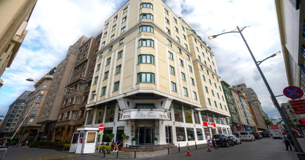 هتل 4 ستاره د گرین پارک هتل تکسیم| The Green Park Hotel Taksim هتل نزدیک به سفارت کانادا 