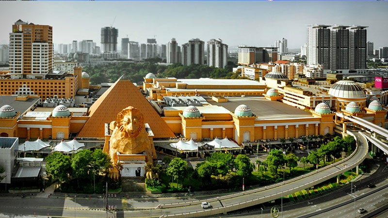 8- سان وی پیرامید (Sunway Pyramid)؛ مرکز خرید با تم مصری در بندر سان وی