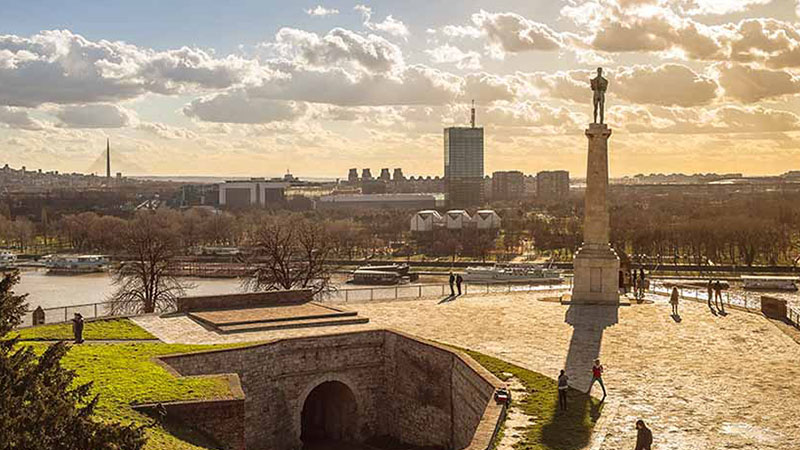 قلعه کاله‌مگدان از جاهای دیدنی صربستان