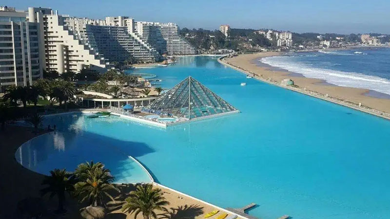 استخر سن آلفونسو دل مار (San Alfonso del Mar Pool) / شیلی