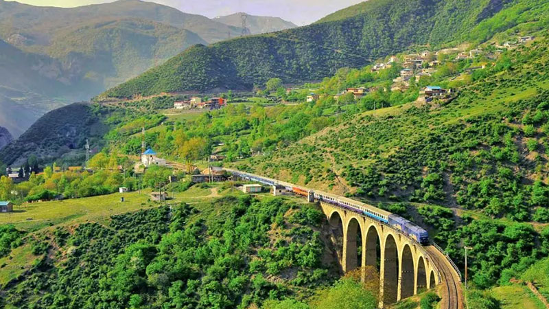 مسیر ریلی تهران گرگان