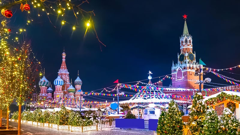 میدان سرخ / Red Square از جاهای دیدنی مسکو