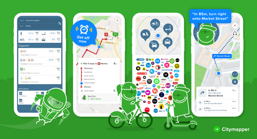 اپلیکیشن Metro / CityMapper