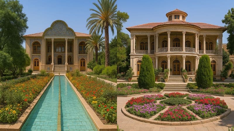جاذبههای نزدیک به باغ عفیفآباد شیراز