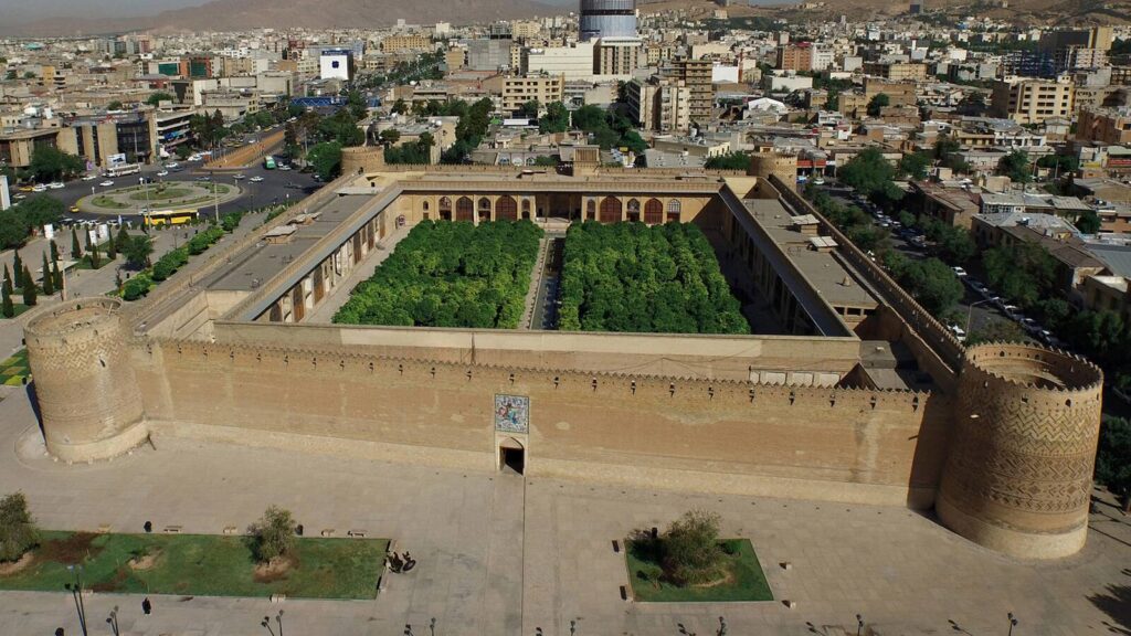 ارگ کریم خان در دوران قاجاریه