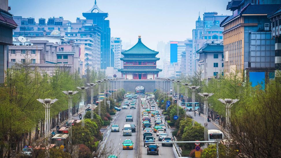 راههای دسترسی به شهر شیآن چین